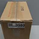 funest Bathroom Trash Can, 3.3 Gallon Slim Trash Can with Lid, Adsorption Garbage Can with Press-Top Lid, Small White Narrow Plastic Trash Bin for Bathroom, Office, Bedroom, Living Room