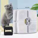 Cat Water Fountain Filters, 16 Pack Replacement Filter Fit for Top Square 84oz/2.5L Cat Pet Fountain, 3 Filtration System.Not compatible with 95oz/2.8L Pet Fountain