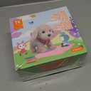 TUMAMA Remote Control Electronic Plush Puppy Dog Toy, Fun Interactive Toys,Walks,Barks,Shake Tail,Dress Up Realistic Stuffed Animal Dog, Gift for Girls Boys Age 3-6 Year Old