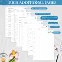 3 x 2025-2026 Weekly & Monthly Planner Refill, Planner Inserts with Monthly Tabs, Size 4, 5.5"x8.5", July 2025 - June 2026, 7-Hole Punched