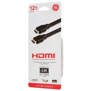 GE HDMI Cable 12 Ft