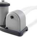 INTEX C1500 Krystal Clear Cartridge Filter Pump for Above Ground Pools: 1500 GPH Pump Flow Rate  Improved Circulation and Filtration  Easy Installation  Improved Water Clarity  Easy-to-Clean (1,500 Gallons Per Hour)
