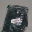 Emerald Green Cheesecloth Table Runner 10Ft + 6 Napkins + 6 Wood Bead Tassel Napkin Rings Gauze Runner Napkins Set for Wedding Baby Shower Birthday Dining Table Decor