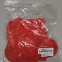 Avidlove Women Puff Long Sleeve Bodysuit Mesh Square Neck Thong Sexy Body Suits Double Lined Leotards (Medium, Red)