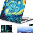 Mektron Case for M5 MacBook Pro 14 inch 2026 Model A3427 A3426 Fit 2025-2021 Model A3434 A3112 M4 A3112 A3401 A3185 M3 A2918 A2992 M2 A2779 M1 A2442 Pro/Max Cover, Abstract Starry Sky