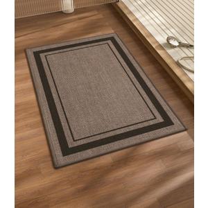 Chakme Bathroom Rugs Mat 24x17, Ultra Thin Non Slip Bath Mat Small Quick Dry Absorbent Bath Mat for Bathroom Floor, (Dark Beige, 24"x17")