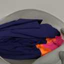 Yonique Women Bandeau Tankini with Skirt  Two Piece Strapless Bathing Suits Color Block Tummy Control 2026 Swimsuit Navy Blue M