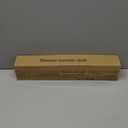 Black Shower Rod with 12 Hooks, 43-72 Inches, Rust Resistance, Adjustable Tension Rod with Durable Spring, No Drilling - Use For Bathroom, Bedroom, Home, Matte Black