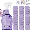 All In One Clean Spray Cleaner for Ovens, All Purpose Cleaning Spray with Concentrated Cleaning Tablets, Cleaners for Instant Stain Removal, Multi-Surface for Bathroom, Kitchen(1 Bottle+30 Tablet)