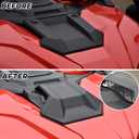 SAUTVS Front Turbo Hood Scoop for Polaris RZR PRO XP/PRO R/RZR Turbo R 2020-2024 Accessories