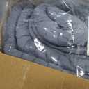palassio Blue Grey 100% Cotton Quilt King Size Bedding Sets with 2 Pillow Shams, Textured Lightweight Soft Bedspread Shabby Chic Coverlet, Quilted Comforter Bed Cover for All Season, 3 Pieces