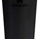 STANLEY Everyday Tumbler 20 oz | Press Fit Drink Through Lid | Beverage, Coffee, and Cocktail Cup | Insulated Stainless Steel Wine Glass | BPA-Free | Black 2.0