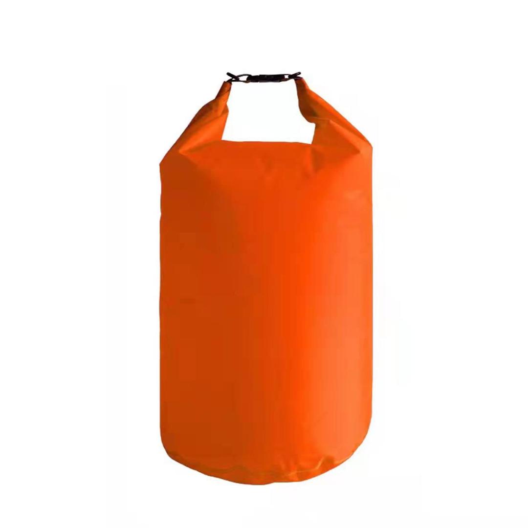CMCOOPLX  70L Waterproof Dry Bags, Lightweight Canoe Storage Sacks for Kayaking Rafting Boating Hiking Camping Travel Fishing Sea Swimming (Orange, 70L)
