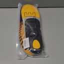 Plantar Fasciitis Relief Arch Support Inserts Flat Feet Orthotics para Orthopedic Insole Men Women Absorb Shock Supination Correction Standing All Day Boot Work Shoe Insoles Size(13-13 1/2) (Yellow)