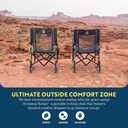 GCI Outdoor Stowaway Rocker - Stealth Camo, 1.98 Ft X 2.03 Ft X 3.22 Ft