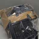 WALI Single Arm Laptop and Monitor Desk Mount for 17" Notebook and Single Screen, 2-in-1 Adjustable Gas Spring Monitor Arm with Laptop Tray, VESA 75x75 100x100,Holds 22-26.4 lbs, Black (GSMP001NLP)