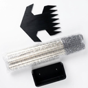 Garden Tool, Heavy Duty Garden Hoes for Weeding Long Handle, Easy Stand Up Scraping Weeder Tool for Garden