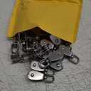 24 Pack M15 Single Pulley Block, 304 Stainless Steel Wire Rope Cable Pulley, Heavy Duty Swivel Pulley Wheel Hanging Wire Towing Wheel for Lifting, Pulleys for Rope