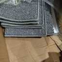 Bullnose Carpet Stair Treads, Non Slip Stair Treads for Wooden Steps Indoor, Stair Runner, Soft Stair Rugs, Edging Stair Protectors, Washable, 29.5"x9.5"x1.5" 14pcs, Grey