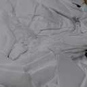 12Pack White Rectangle Tablecloths - 60x102 Inch Polyester Tablecloths for 6 Foot Tables, Wrinkle Resistant Washable Fabric White Table Clothes for Christmas, Wedding, Banquet, Party