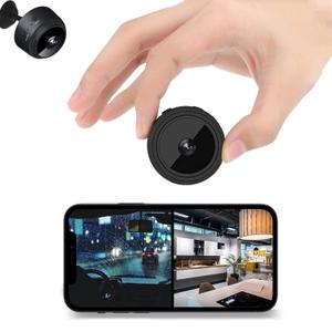 RFAWKNG 1pcs Only 0.9 inch Hidden Camera with Audio/Video Mini Small Spy Home Indoor Night Vision Motion Detection Baby Monitor Wireless Outdoor Nanny WiFi espias Security Secret (1, Black, mini)