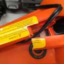 EFFIROSO Electric Car Jack 5 Ton/11000lbs 12V Lightweight Hydraulic Car Lift with 6.1-17.7 Inches for SUV Sedan Truck Repair Tools for Tire Change Replacement (Red Jack without Impact Wrench)