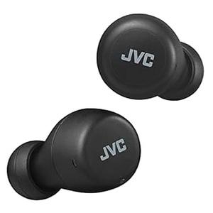 JVC Gumy mini True Wireless Earbuds Headphones, Bluetooth 5.1, Water Resistance(IPX4), Long Battery Life (up to 15 Hours) - HAZ55TB (Black)