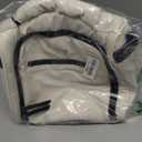 JuJuBe Insulated Bottle Bag, Breastmilk Cooler Bag Fits 3 Baby Bottles, Storage Tote for Nursing Mom, Daycare & Travel, Lunch Bag w/Handle & Shoulder Strap (Cloud)