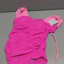 B2prity Womens One Piece Swimsuit Retro Square Neck Tummy Control Bathing Suits Ruched Modest Full Coverage Swimwear Small