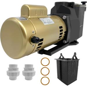 SP2610X15 1.5HP Inground Super Pool Pump Fits for Hayward W3SP2610X15 | 1 1/2HP Single Speed Pump 115V/230V for Swimming Pool & Spa