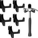 5 Pack Tool Hook for Lifetime Shed Accessories Shed Storage Organization for Shovels Tooles, NOT Work on Any Sheds with Horizontal Siding (5 Pack)