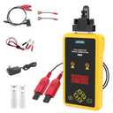 AUTOOL Fuel Injector Tester and Cleaner 12V&70V Fuel Injector Cleaner Kit Fuel Injector Cleaning Kit for GDI, Adjustable Pulse Width RPM & Time, Two Injectors Test Simultaneously