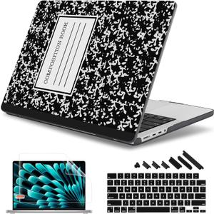 May Chen for MacBook Pro 16 inch Case M1 M2 M3 M4 M5 Pro/Max with Liquid Retina XDR, Release 2021-2025 2026 A3429 A3428, Anti-Drop Plastic Hard Shell with Keyboard Cover, Book
