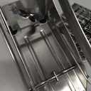 Stainless Steel Potato Slicer & French Fry Cutter - 2 Blades (1/2" & 1/3") for Homemade Fries, Non-Slip Suction Base, Easy Chip & Sweet Potato Maker (Silver)