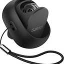 SURITCH Case for Loop Earplugs, Portable Storage Container for Earplugs & Accessories, Black