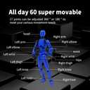 T13 Action Figure Set 5 Pack, Titan 13 Action Figure, Dummy 13 Action Figures, Nova 13 Robot Toy, 3D Printed Lucky T 13 Toy for 6-12 Years Old Kids, Grandson Birthday for Boys