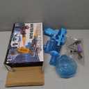 Automatic Electric Water Gun for Adults and Kids, Blue with LED Lights