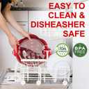 Vitoler Chicken Shredder,Visible Chicken Breast Shredder Tool Twist with Large Meat Shredder Machine