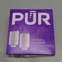 PUR Faucet Mount Replacement Filter 2-Pack, Genuine PUR Filter, 2-in-1 Powerful Filtration, Includes Lead Removal, 6-Month Value, White (RF33752)