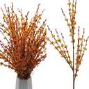 5Pcs 29.5" Artificial Jasmine Flowers Stem for Vase DIY Wreath Decor