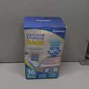 Fygrip 16 Pack Vacuum Storage Bags with Hand Pump, 4 Jumbo + 4 Large + 4 Medium + 4 Small Plastic Packaging Bags, 80% Space Saver Vacuum Seal Bags for Clothing, Travel Lugggage, Blankets, Comforters : Home & Kitchen