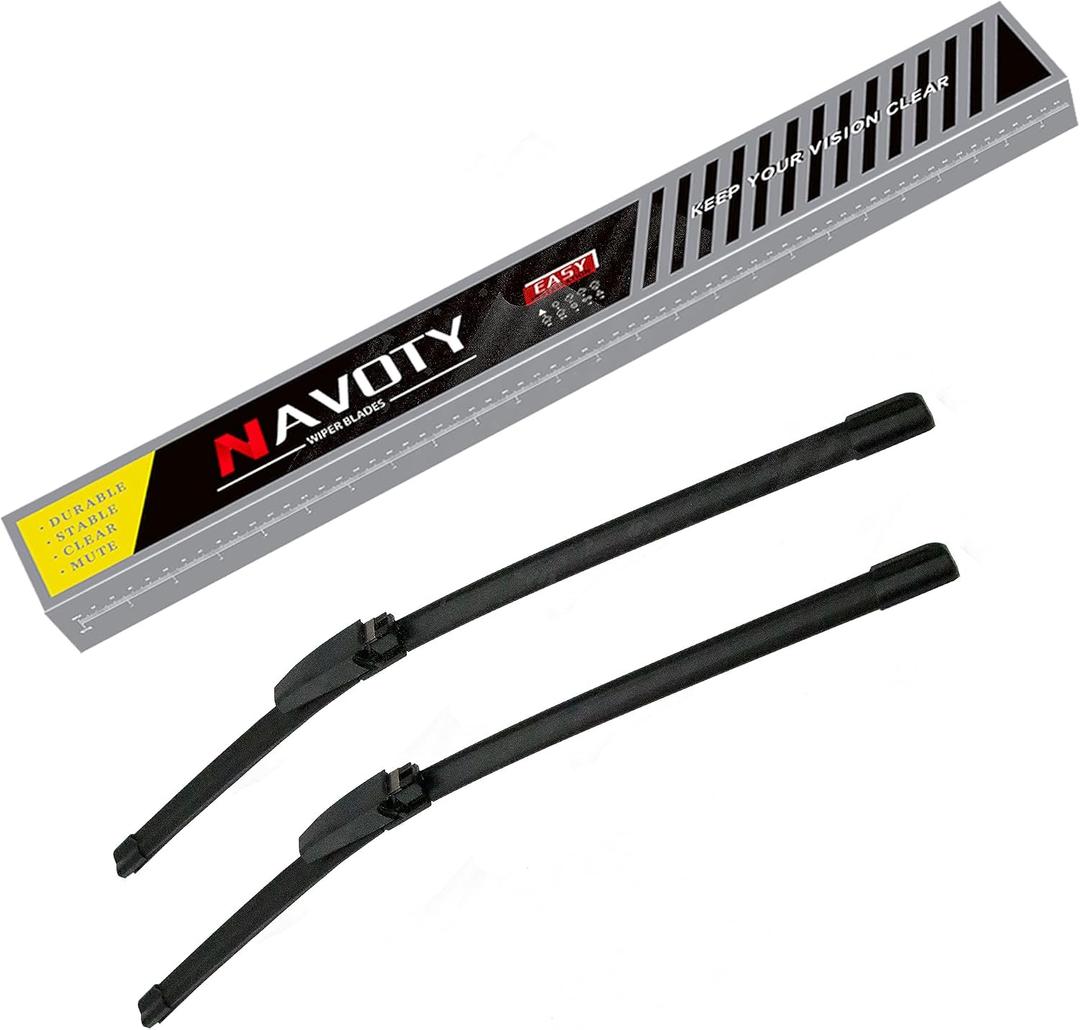 2 Factory Wiper Blades Replacement for Mercedes- C300 2009-2013/ E550 2010-2014 Original Equipment Windshield Wiper Blades Set - 24"+24" (Set of 2)