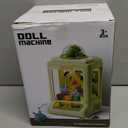 Claw Machine for Kids, Mini Vending With Game Coins & Music, Prize Dispenser Toys for Girls and Boys, Electronic Claw Game for Party Birthdays, Includes 30 Mini Toys (Doggy Green)