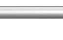 Amazon Basics Adjustable 1-Inch Heavy Duty Curtain Rod for Windows, Cap Finials, 72" to 144", Nickel