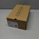 Coutgo Womens Platform Sandals Comfortable Arch Support Footbed Adjustable Ankle Strap Summer Beach Flat Sandals (Brown)