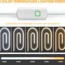 MY BEAUTY LIGHT LED Vanity Lights Strip for Mirror, 3000K-6000K Adjustable Color Temperature Bright Vanity Mirror Lights, 6.56FT Dimmable Makeup Light, ELT Approval 24V Stick on Lights for Mirror