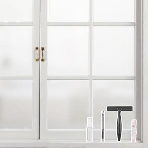 Kromapolis Window Privacy Film Frosted Glass Window Film, Heat Blocking Privacy Film for Glass Windows, Static Cling Non-Adhesive Frosting Window Stickers for Door Home (Frosted, 45.2 x 78.7 inch) (45.2In x 78.7In)