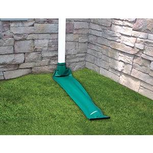 Frost King Automatic Drain Away for Downspouts 4 ' Plastic Green