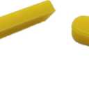 Tire Changer Plastic Insert, Tire Machine Guard, Wheel Rim Edge Protector for Mount Duck Head, Nylon Tyre Demount Fitting Head Part, 6 Front (Upper) + 6 Rear (Lower) Insert Kit/Pack, 1 Pack, 09YCL