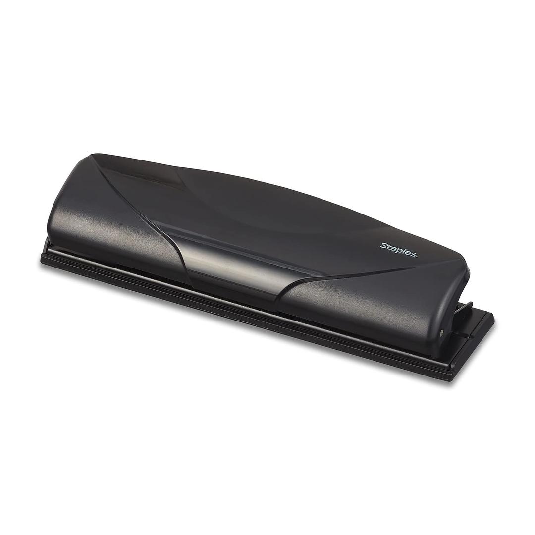 Staples Mini 3-Hole Punch, 6 Sheet Capacity (1 Pack)
